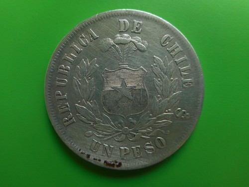 Chile peso 1876 - 1,