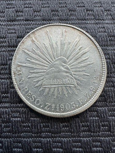 Peso 1903 méxico libertad - 1903,