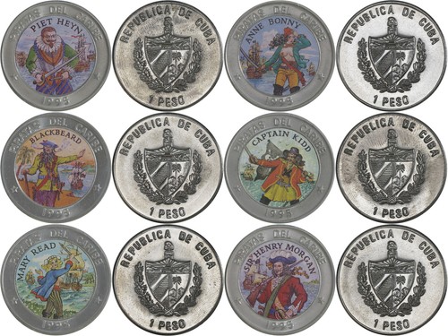 Greater antilles 1 peso - 6x,