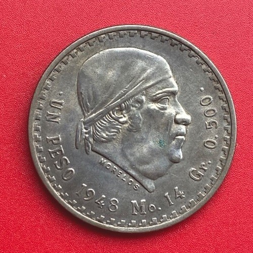Silber mexiko peso 1948 - silber, 1