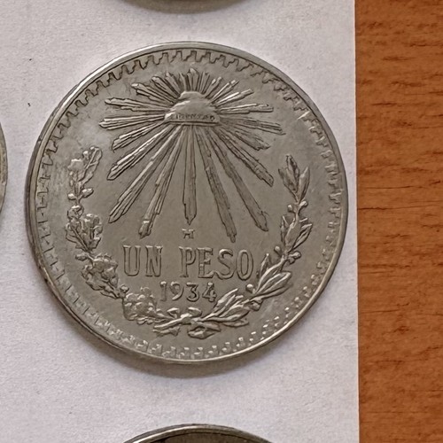 Mexiko peso 1934 silber - mexiko, 1