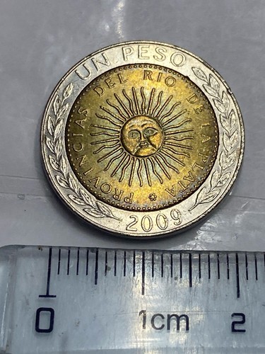 Münze argentinien peso - 1, 2009