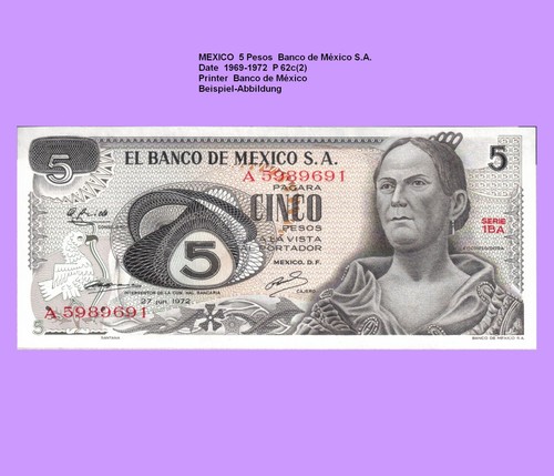 Mexiko mexico pesos 1972 - ,