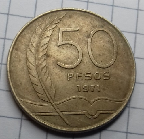Uruguay pesos 1971 - uruguay, pesos,