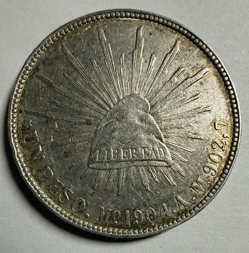 Mexiko peso silbermünze - mexiko, 1