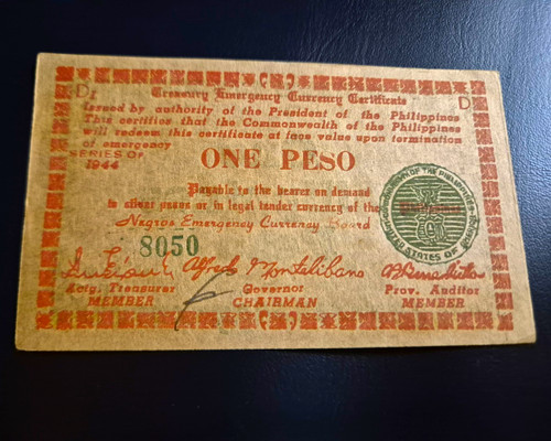 Philippinen peso treasury - philippinen, 1