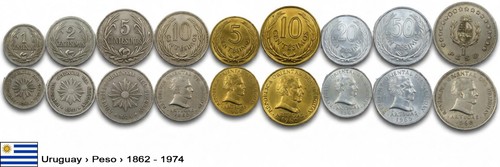 Kms uruguay peso - ›, 1862