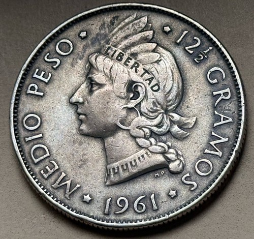 Peso 1961 dominikanische - 1/2,