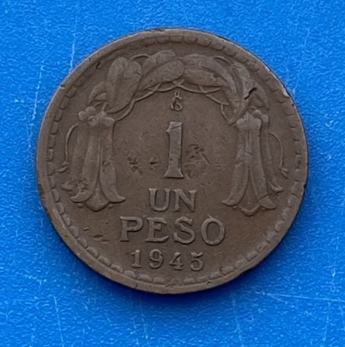 Chile peso 1945 bernardo - peso,