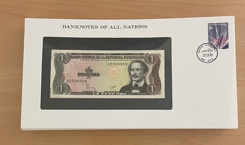 Banknotenbrief dominikanische - banknotenbrief,