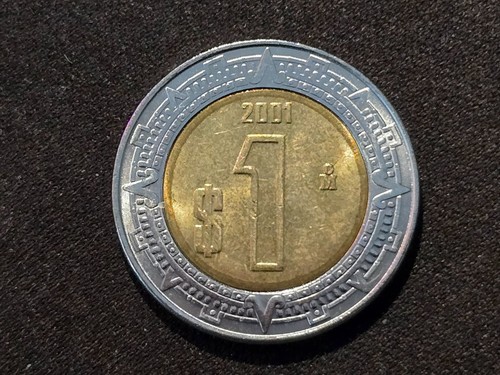 Mexiko pesos 2001 - mexiko, vz