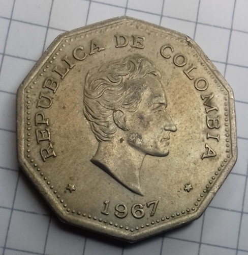 Kolumbien peso 1967 - kolumbien, 1