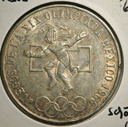 Mexiko pesos 1968 olympia - pesos,