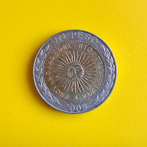 Peso münze aus argentinien - münze,