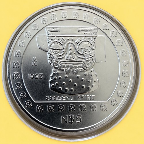 Mexiko 1993 brasero - 1993, efigie