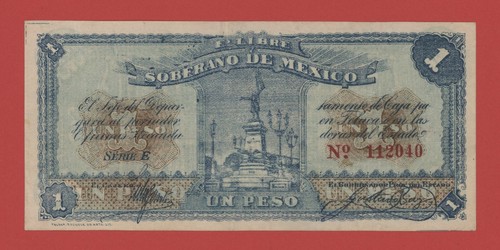 Mexiko peso 1915 serie e - 1,