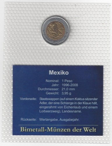 Bimetall münzen der welt - der,