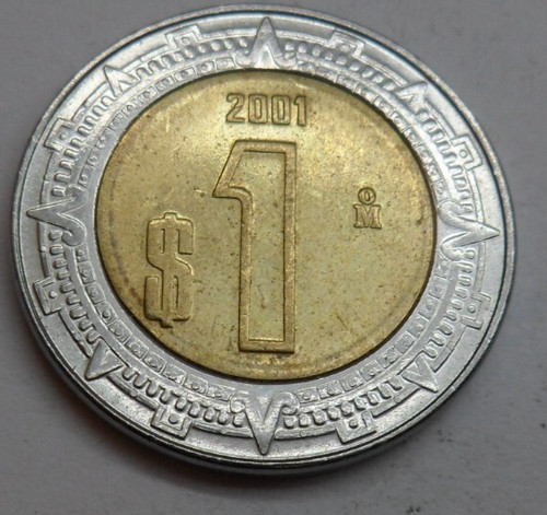 Mexiko peso 2001 - 1,