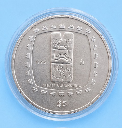 1996 mexico pesos hacha - mexico,