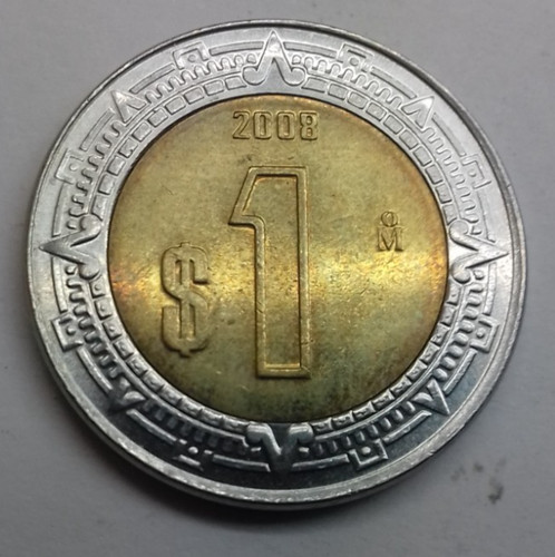 Mexiko peso 2008 e7 2g - mexiko, ##