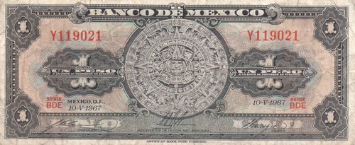 Mexico pesos 1967 - ,