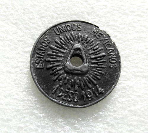 Mexico peso token 1914 - 1,