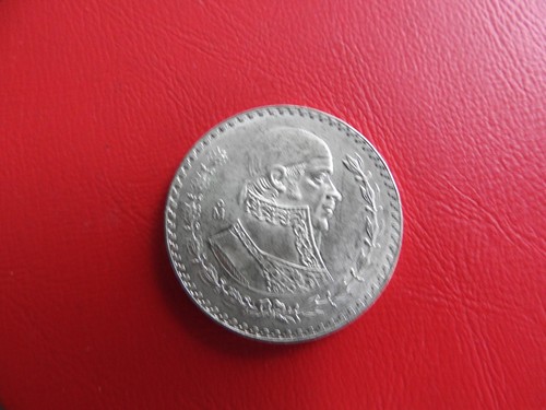 Mexiko peso 1957 silber - silber, *