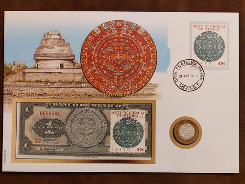 Banknotenbrief mexiko - -,