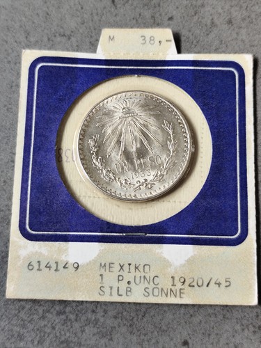 Mexiko peso 1933 cap and - –,
