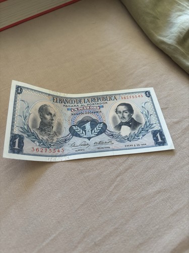 Kolumbien peso oro - kolumbien, 1964