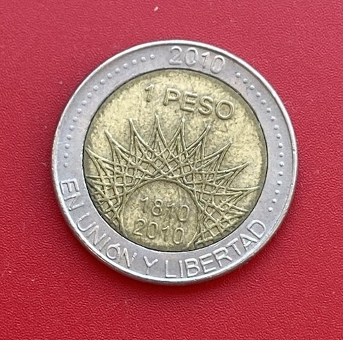 Argentinien peso 2010 - 1,