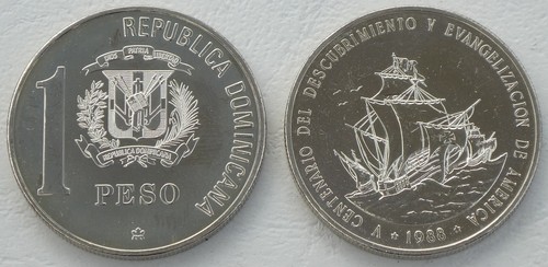 Dominikanische republik peso - 1,