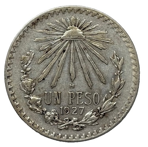 Peso 1927 mexiko méxico - 1927,