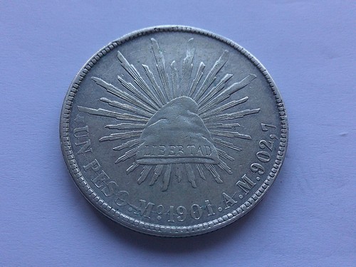 Mexiko 1901 silber 1 - mexiko,