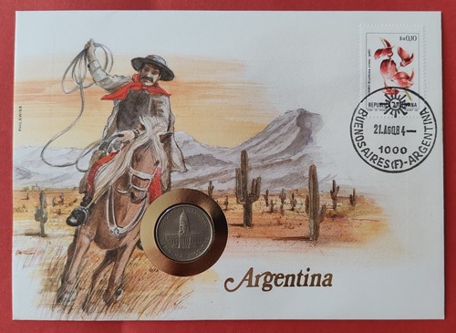 Argentinien peso 1984 - 1, *