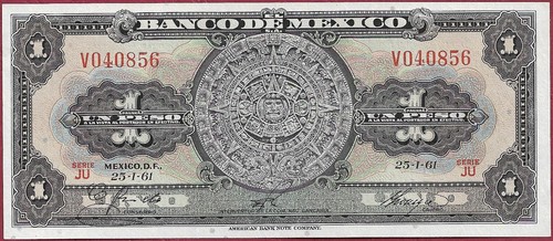 Mexiko mexico peso - 1,