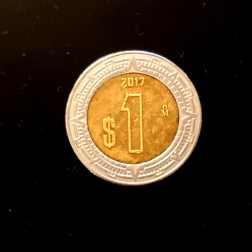 Un peso 2017 mexiko - 1,