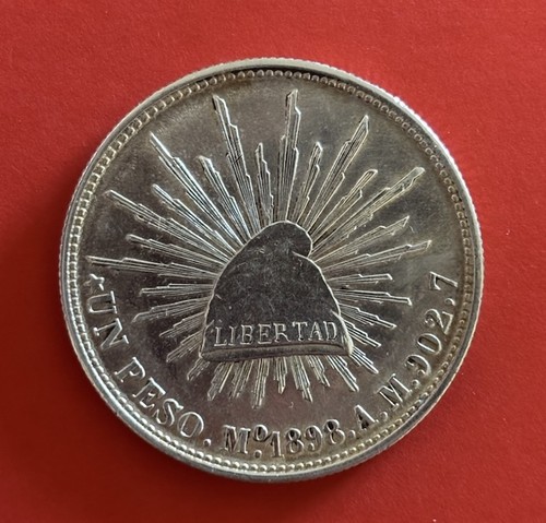 Mexiko peso 1898 am - 1898,