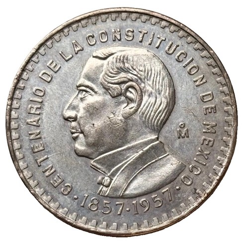 Mexico peso 1957 - mexico, 100
