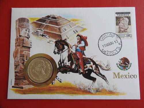 Numisbrief mexiko mit - *mexiko*,