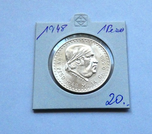 Mexiko peso 1948 silber - 1948, ,