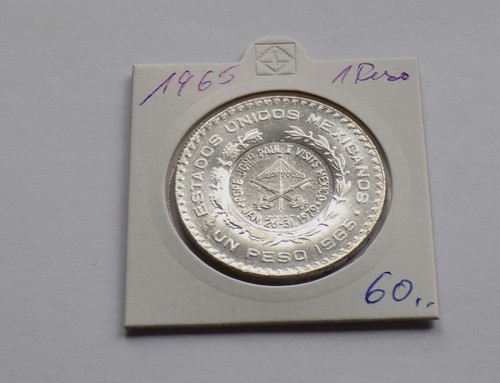Mexiko peso 1965 - mexiko, ,