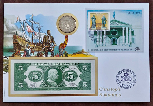 Banknotenbrief el salvador - el,