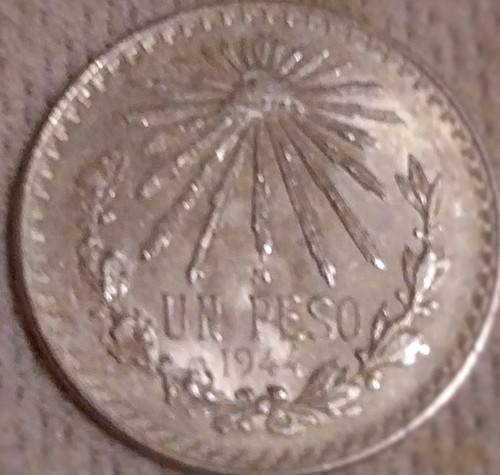 Mexiko peso 1944 - mexiko, 1