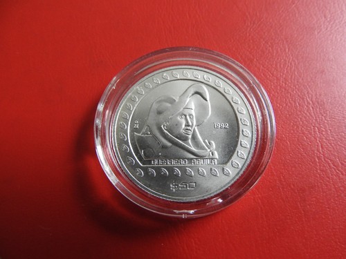 Mexiko peso 1992 1 2 - peso, 1/2