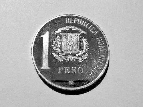 Silbermünze peso - 1,