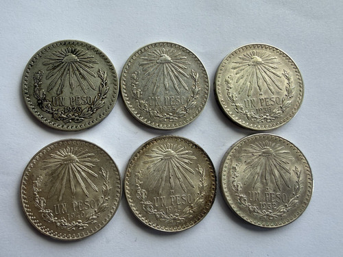 Mexiko silbermünzen lot - silbermünzen, un